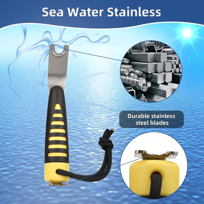 Cnosky Snap Tool for Boat Covers, Snap Removal Tool with Non-Slip Silicone Grip, Ideal Boat Tool and Marine Snap Tool - Image 3